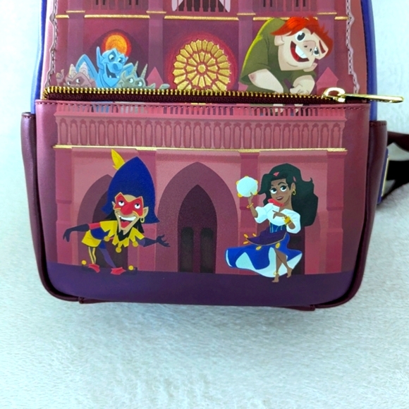 LOUNGEFLY x DISNEY | The Hunchback of Notre Dame Backpack 🎒, RARE Collectible - Picture 2 of 15